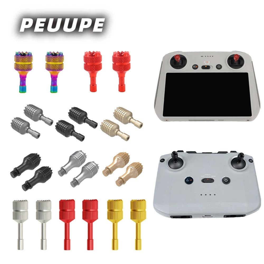 Drone รีโมทคอนโทรล Thumbstick จอยสติ๊กสําหรับ DJI RC2/RC จอยสติ๊ก DJI Avata 360/ FLIP/Mini 4K/Neo/Air 3S…