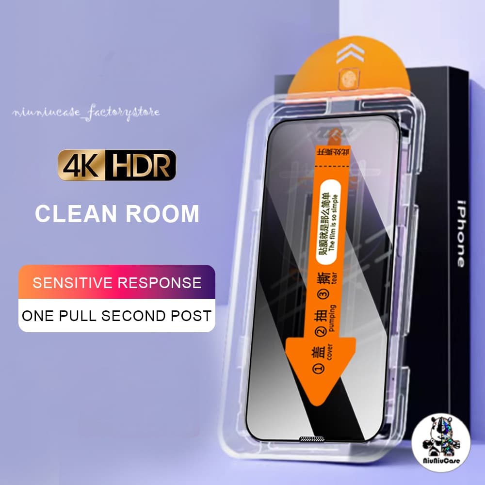 ฟิล์มกันรอยกระจกนิรภัย Anti-spy For iPhone 11 13 16 15 12 14 Pro XS Max SE XR X 7 8 6S Plus…