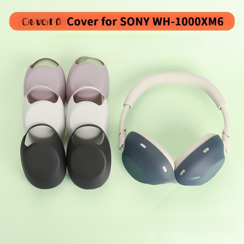 ใช้ได้กับหูฟัง SONY WH-1000XM6 ซิลิโคนครอบหูครอบคลุมหัวหูฟังครอบคลุม รูปที่ 1