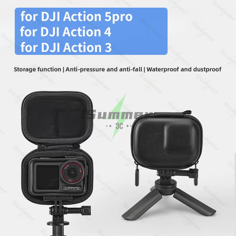 กระเป๋าใส่กล้องขนาดเล็กสําหรับ DJI Action 5pro/4/3 สําหรับ GoPro Hero 13/12/11/10/9…