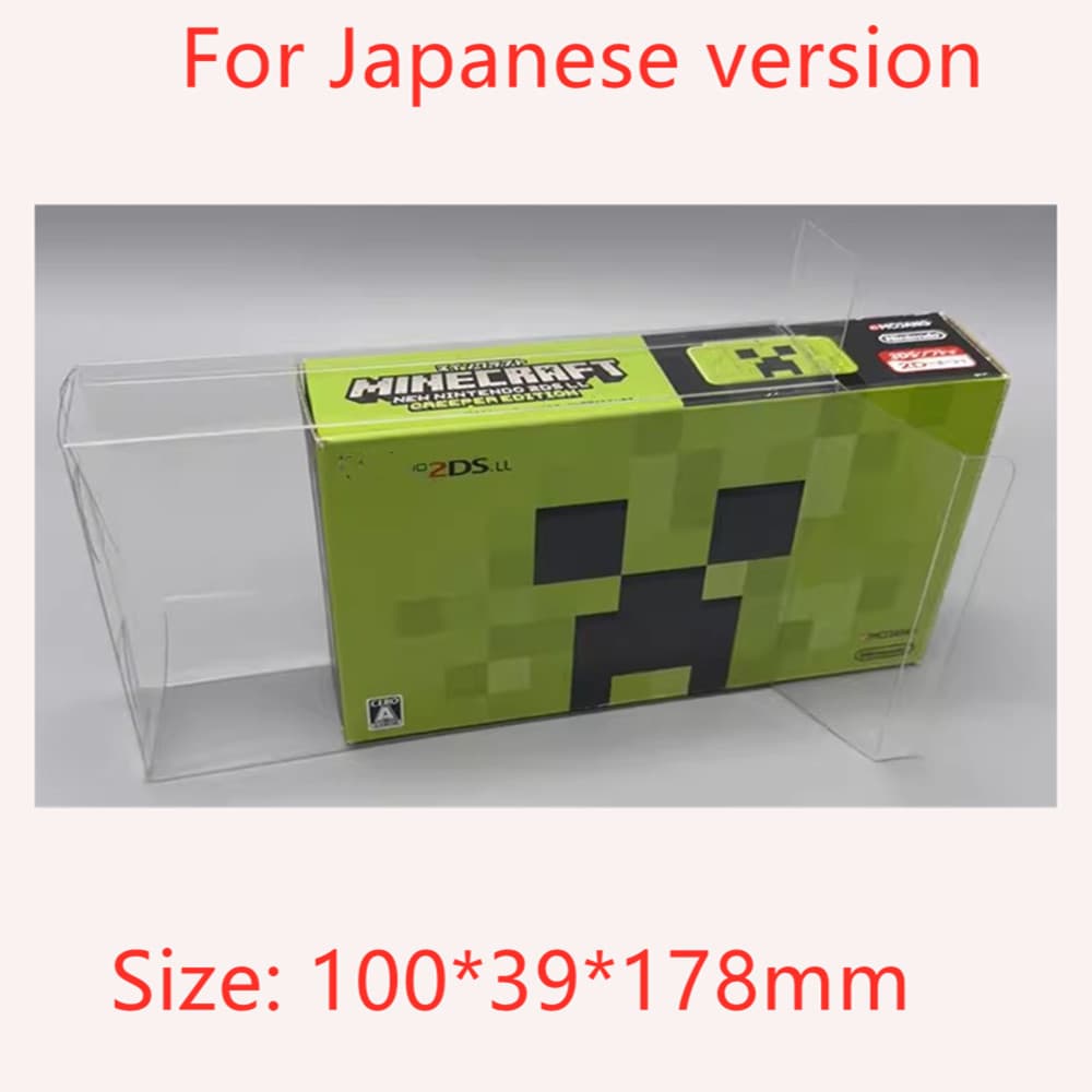 NSLikey Clear Protector Display Storage Box เข้ากันได้กับ Nintendo ใหม่ 2DS LL / ใหม่ 2DS XL…