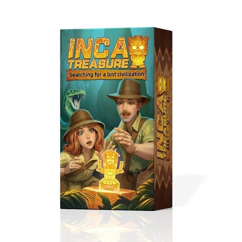 Inca Treasure Hunt Board Games Card Family Parent-Child Party Game เกมกระดานล่าขุมทรัพย์อินคา การ์ด…