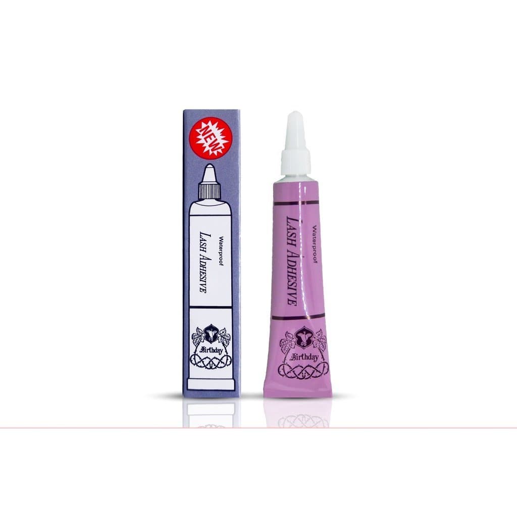 ♦️ของแท้·ส่งด่วน·ถูก♦️ DAYSE x BIRTHDAY: Waterproof Lash Adhesive : เบิร์ธเดย์ กาวติดขนตาปลอม ติดขนตา กาวม่วง…