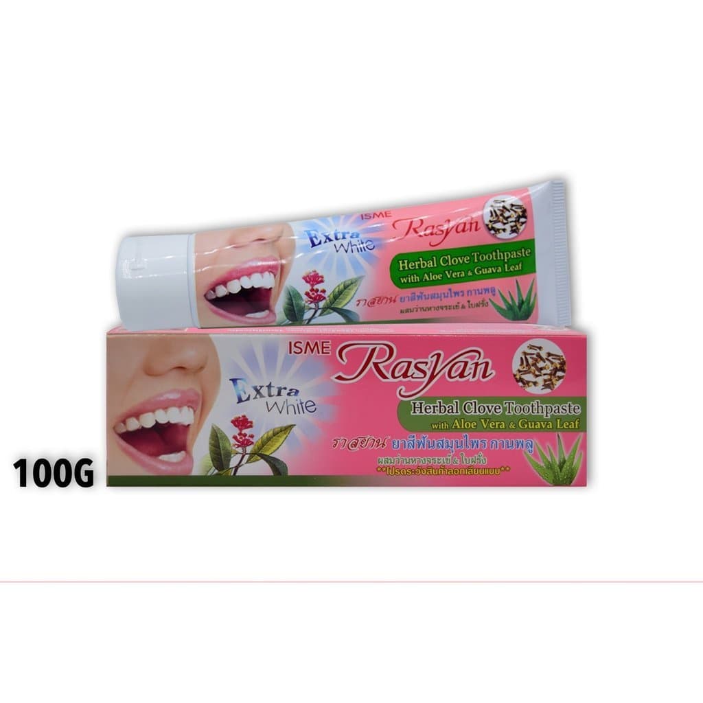 ♦️ของแท้·ส่งด่วน·ถูก♦️ISME Rasyan Herbal Clove Toothpaste : อิสมี ราสยาน ยาสีฟัน สมุนไพร กานพลู 100g x 1 ชิ้น…