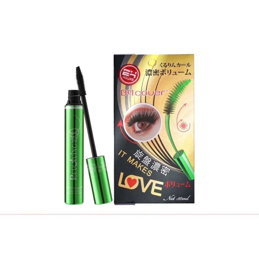 ♦️ของแท้·ส่งด่วน·ถูก♦️ DAYSE x ODBO BQ Cover Mascara : โอดีบีโอ บีคิว มาสคาร่า เขียว อิงฟ้า x 1 ชิ้น dayse