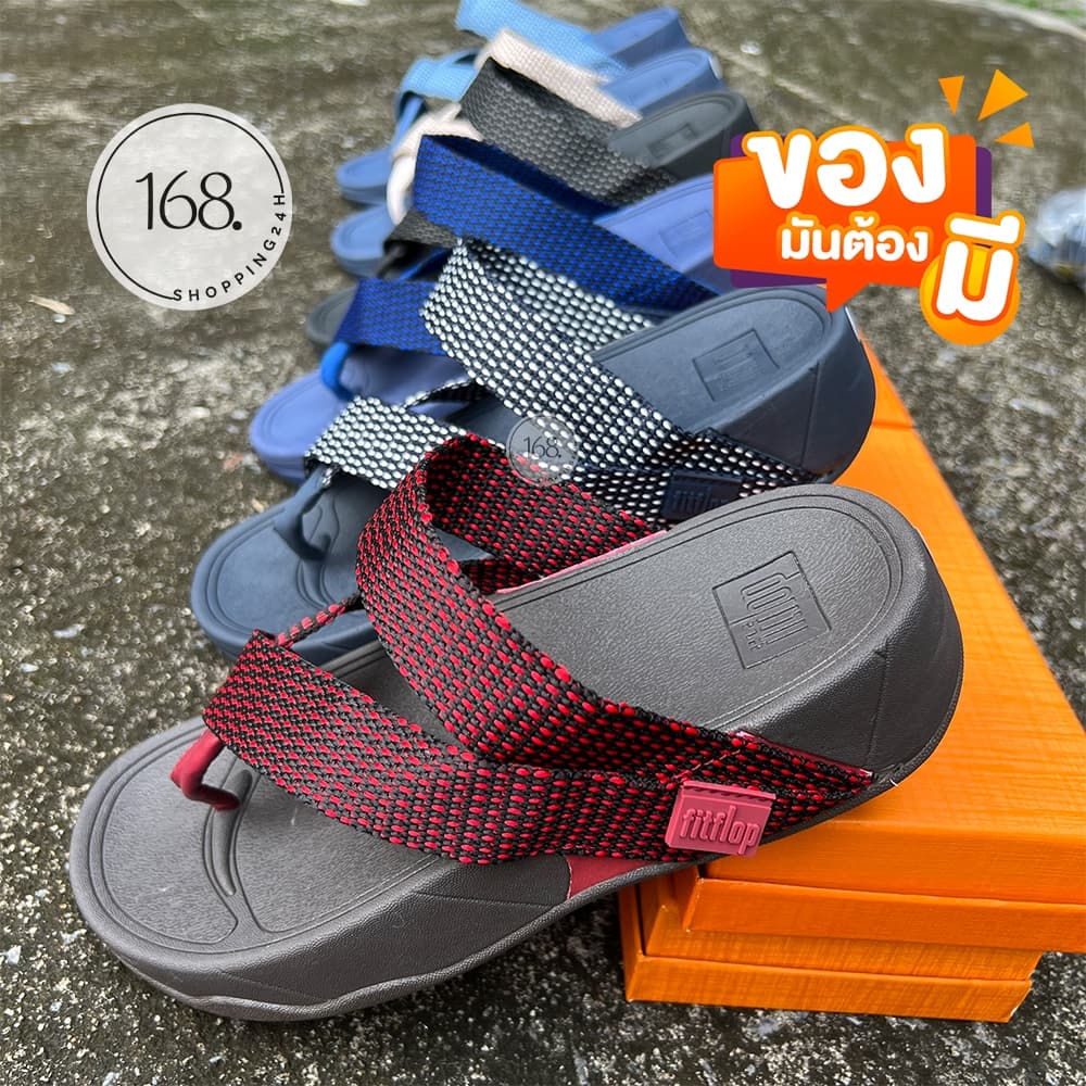 Fitflop ผู้ชายผู้หญิง Size 36-44 รองเท้าเพื่อสุขภาพ พื้นนุ่ม สายสลิง [พร้อมส่งทันที] รูปที่ 1