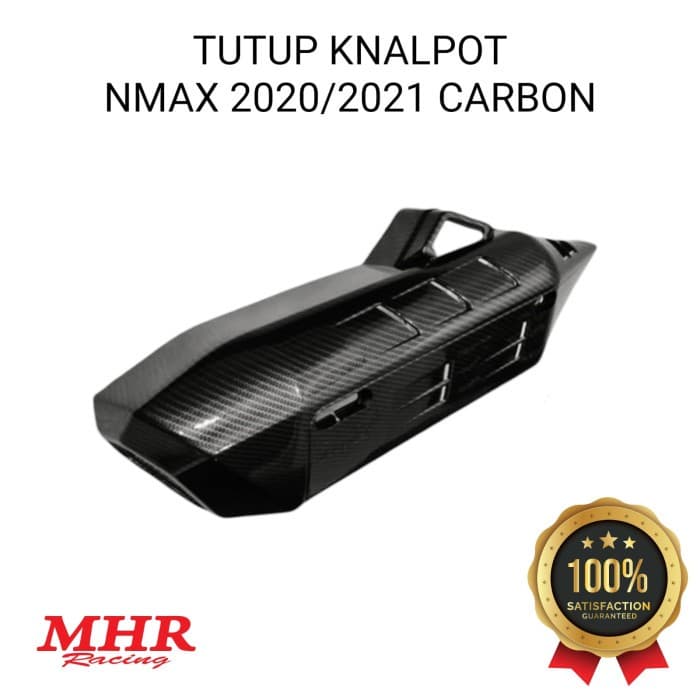 MHR - ครอบท่อไอเสียคาร์บอน NMAX TURBO NEO NEW OLD / AEROX ALPHA CYBERCITY TURBO NEW Carbon WTP