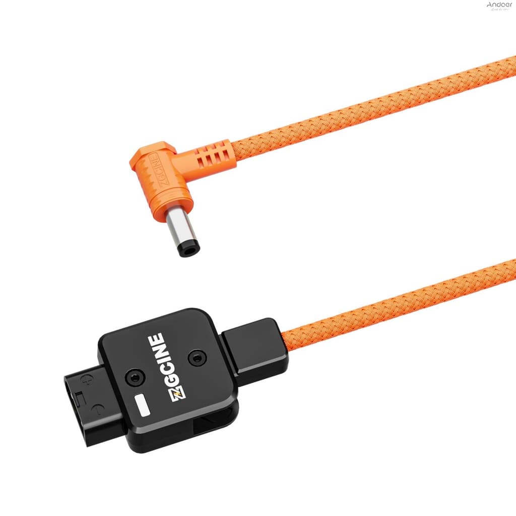 กล้อง DSLR ZGCINE DSLR เป็น ยาว 60 dc. d-tap 180°สายไฟแบบถัก *หมุนได้ 5.5 โวลต์ และแบตเตอรี่ พร้อมเมาท์ 2.5…