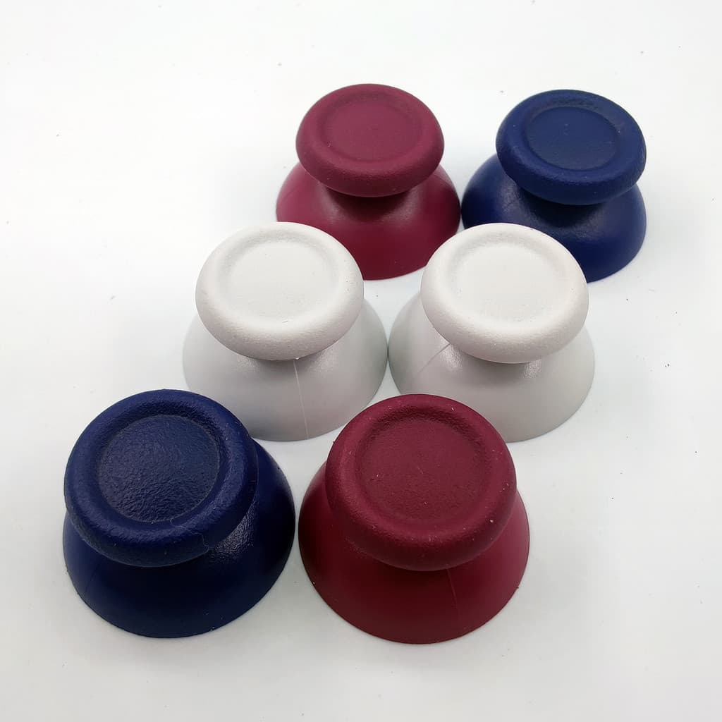 Nslikey ฝาครอบจอยสติ๊ก อนาล็อก 3D สําหรับ Playstation 4 PS4 Controller Thumb Stick 2 ชิ้น