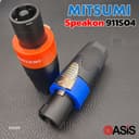 (ของแท้) MITSUMI 911S04 SPEAKON ปลั๊กสปีคคอน 4 ขา แจ็ค สปีคคอน ตัวแปลง สําหรับเข้าสาย สปีคคอนตัวผู้…