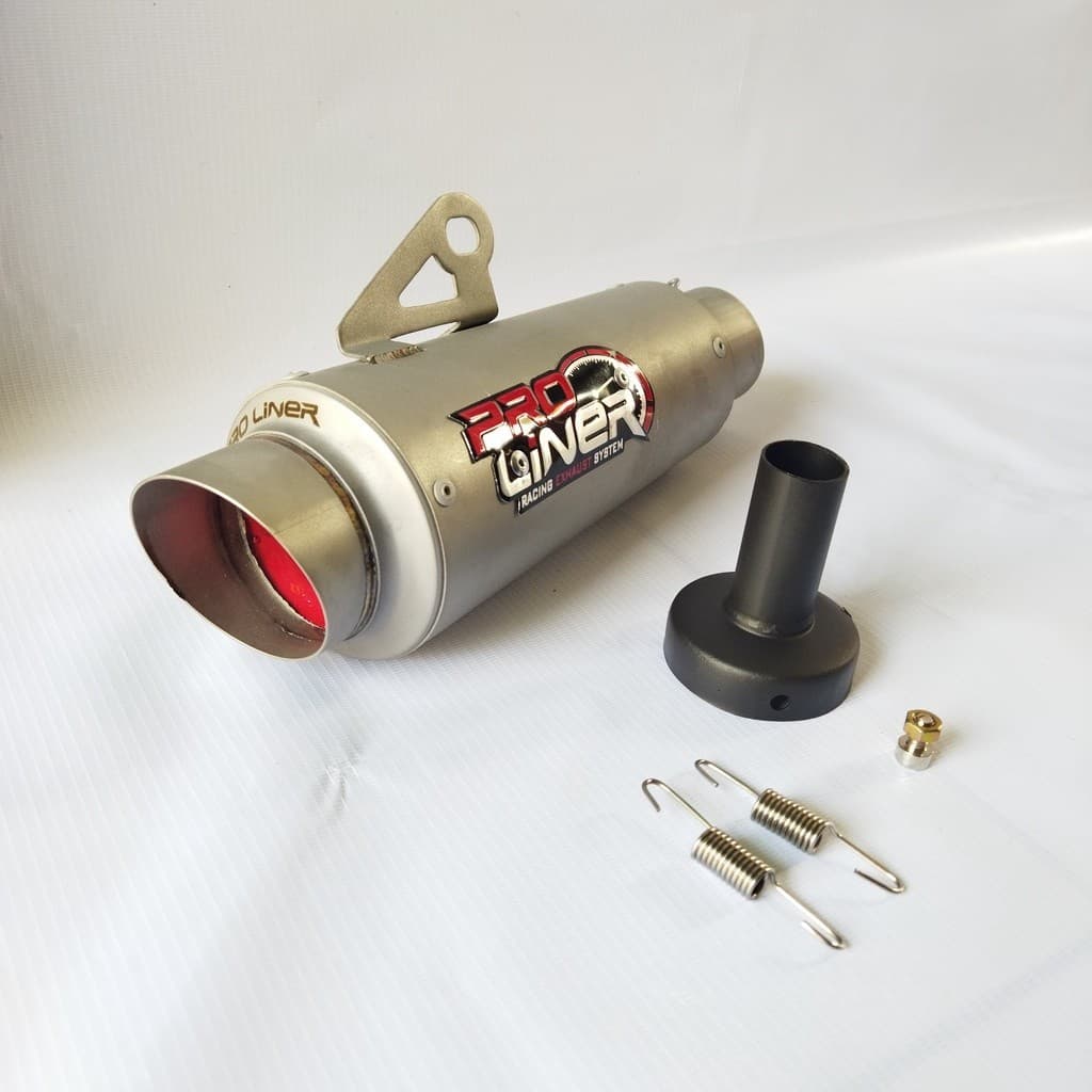 ขายดีที่สุด Silencer Silencer Exhaust Proliner TR1 Exhaust Tube Pro Liner SANBLASS เส้นผ่านศูนย์กลาง 50 มม.…