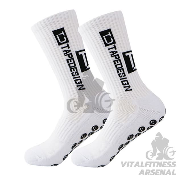 ถุงเท้ากันลื่น ถุงเท้าฟุตบอล ถุงเท้าวิ่ง socksหนานุ่ม การออกแบบกันลื่น เหมาะสําหรับฟุตบอล