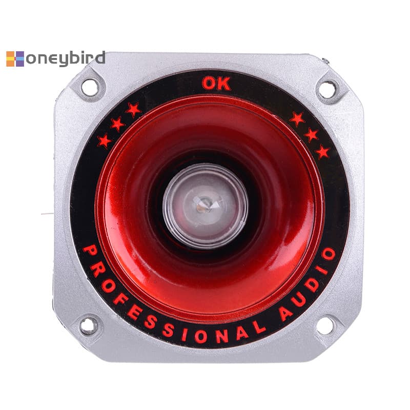 Honeybird Piezo ฮอร์นลําโพงทวีตเตอร์ piezoelectric ไดร์เวอร์ลําโพงเสียงแหลม