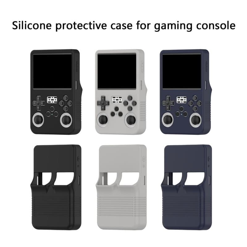 Let * ฝาครอบป้องกันซิลิโคนผิวสําหรับ R36S Gamepad กันฝุ่นกันน้ําป้องกันกรณีเกมคอนโซลเธอ