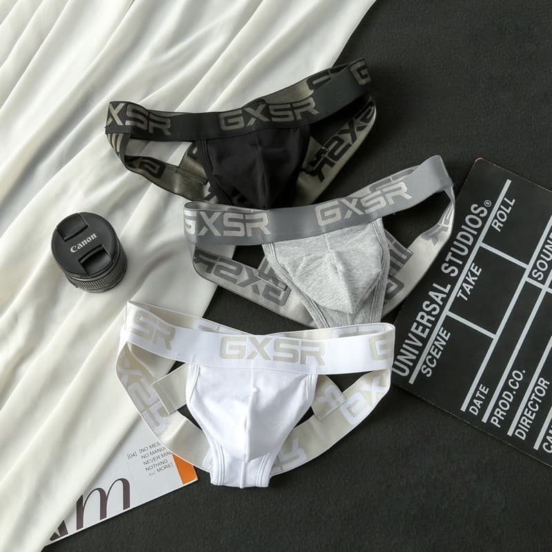 ใหม่ๆ กางเกงในชายsexy GXSR รุ่นJockstrap ผ้าฝ้าย