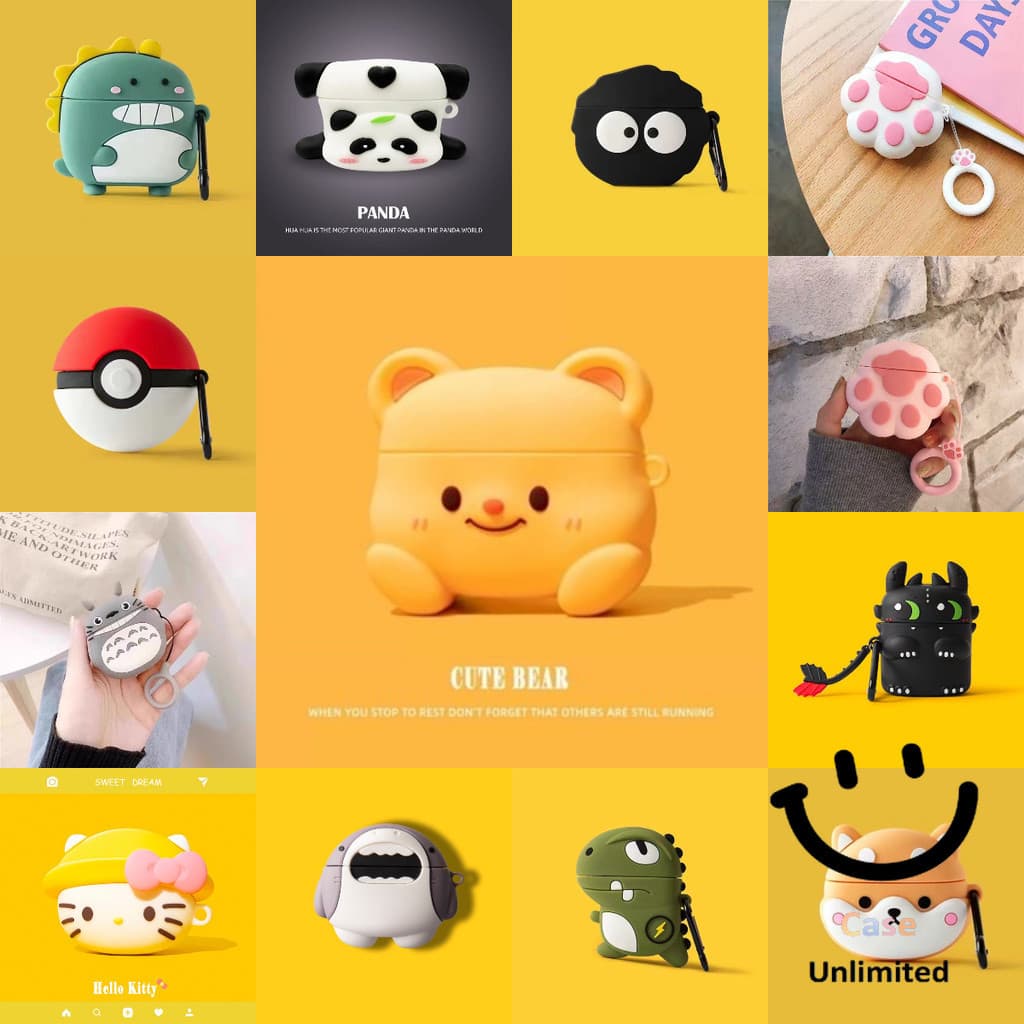 สําหรับ Huawei FreeBuds SE 2/SE 3 เคส Case หูฟังบุคลิกภาพ Handstand Panda Cheek Bear