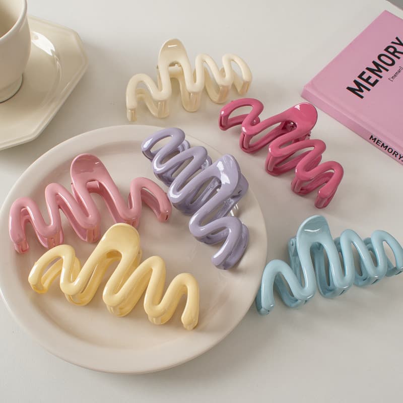 Cream Jelly Series กิ๊บติดผมแผ่นหลังหยัก