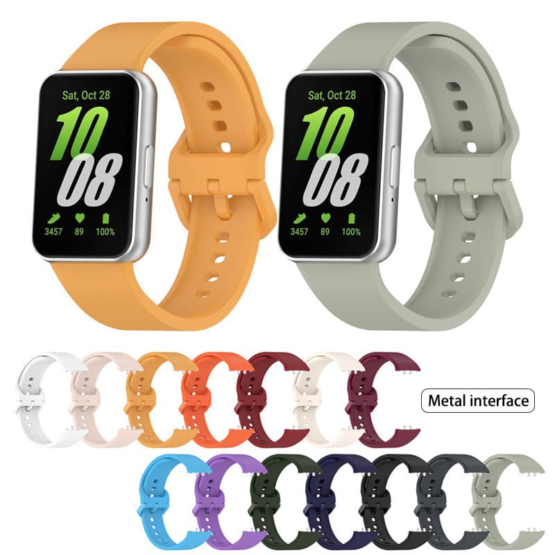 สายรัดข ้ อมือซิลิโคน Samsung Galaxy Fit3 สําหรับ Samsung Galaxy Fit 3 SM-R390