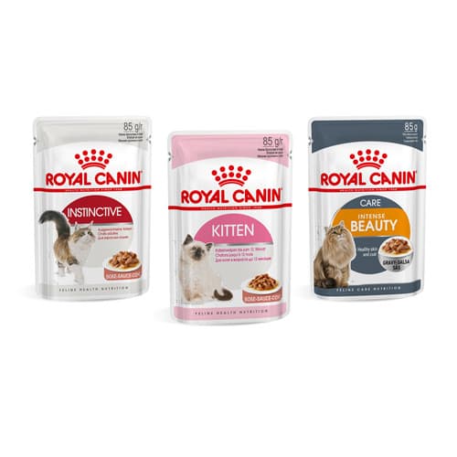 (ห้ามสั่งซื้อ)1ซอง (ของแถมตามโปร) Rc pouch cat สําหรับแมว(คละแบบ)