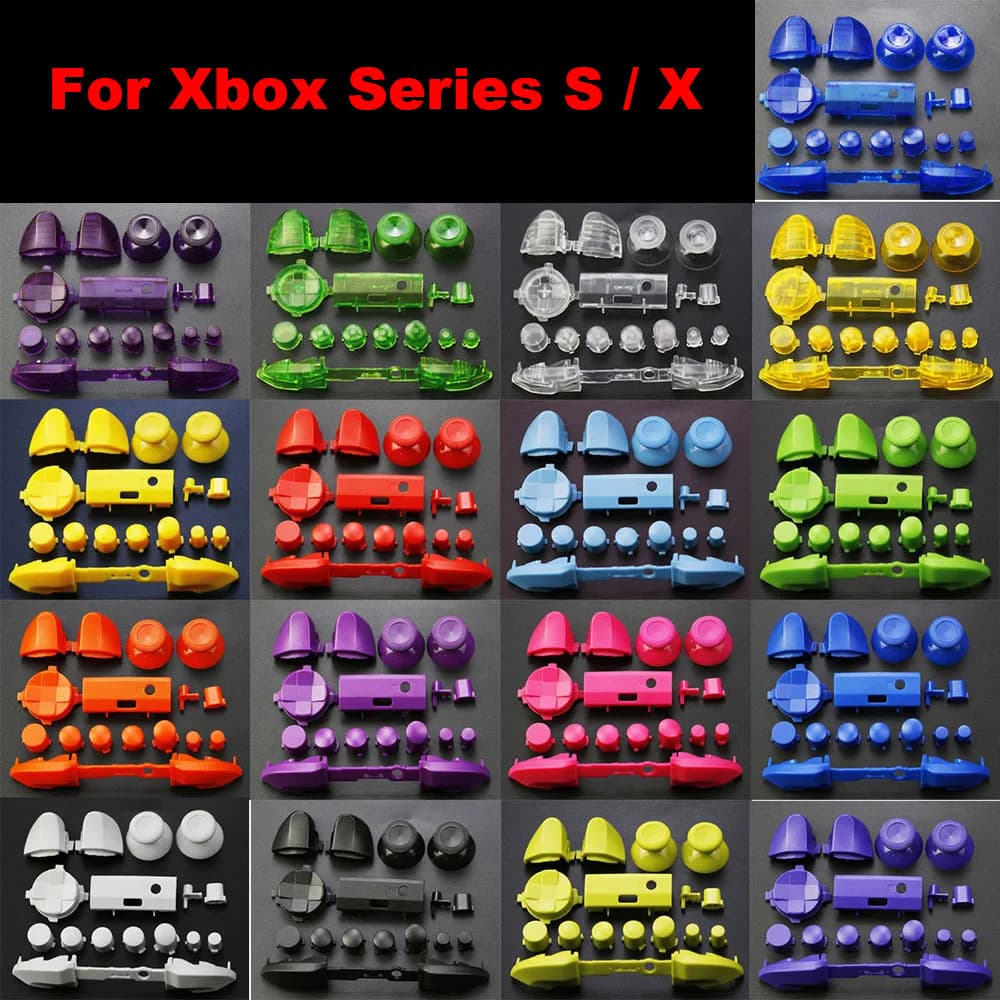 1 ชุดสําหรับ Xbox Series XS Controller LB RB กันชนทริกเกอร์ปุ่มชุด LR LB RB กันชนปุ่มทริกเกอร์ Mod Kit…
