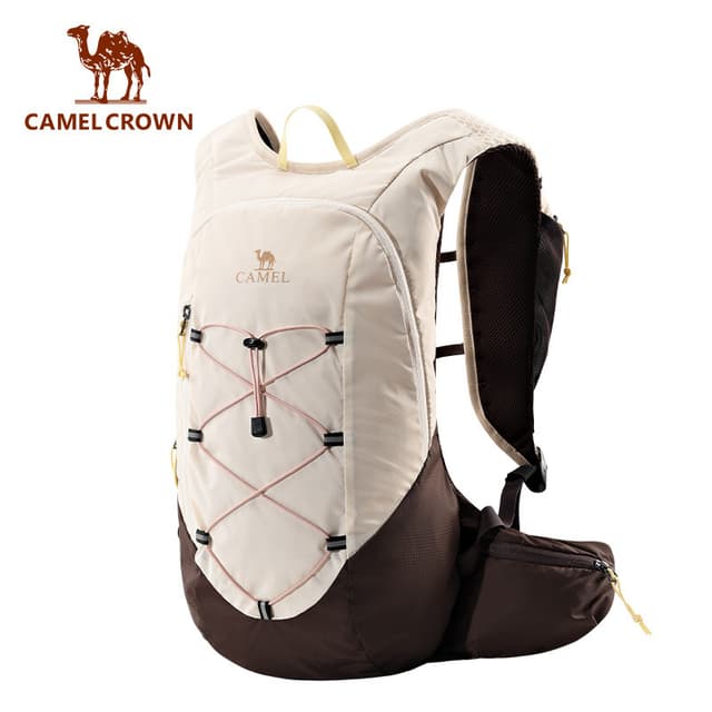 CAMEL CROWN กระเป๋าเป้สะพายหลังกลางแจ้งน้ําหนักเบาเดินป่า Trekking Daypack