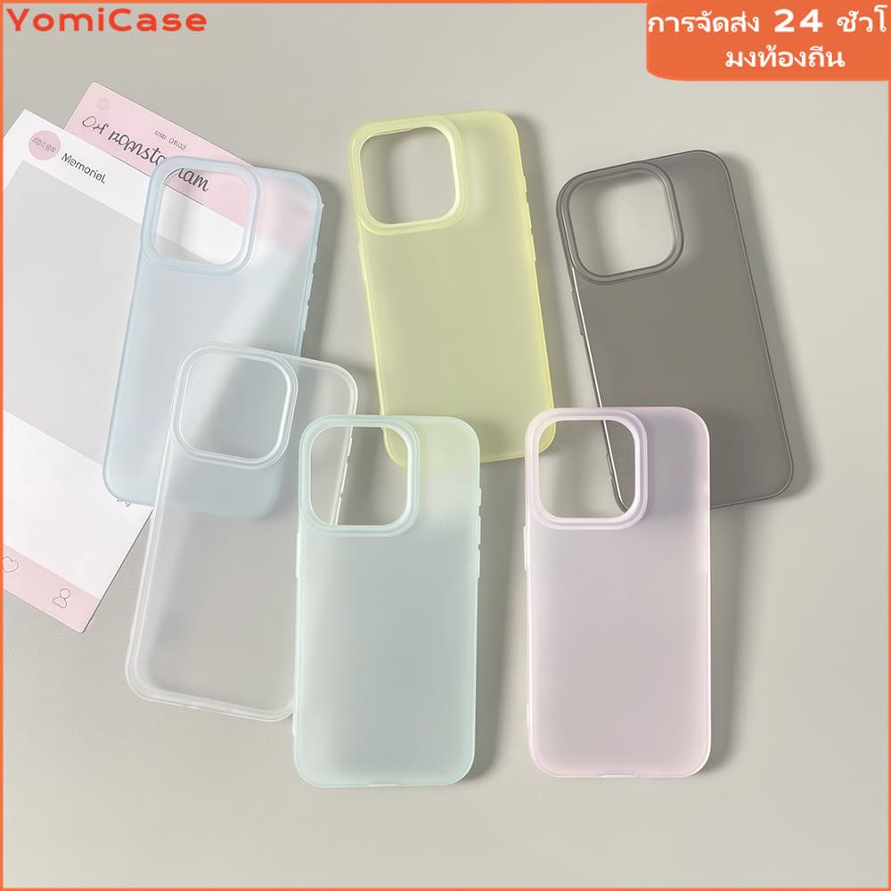สครับเคสโปร่งใสสําหรับไอโฟน11 12 13 14plus 15PRO 16promax กรณีโทรศัพท์มือถือ ป้องกันการชนกัน6/7/8PLUS X/XR/XS…