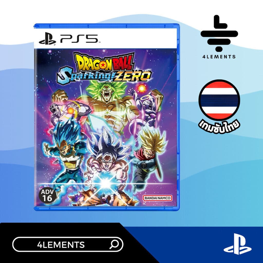 (พร้อมส่ง) PS5 DRAGON BALL SPARKING ZERO (R3/ASIA) (GAME) (TH/ENG) (BY IMMERZIV)