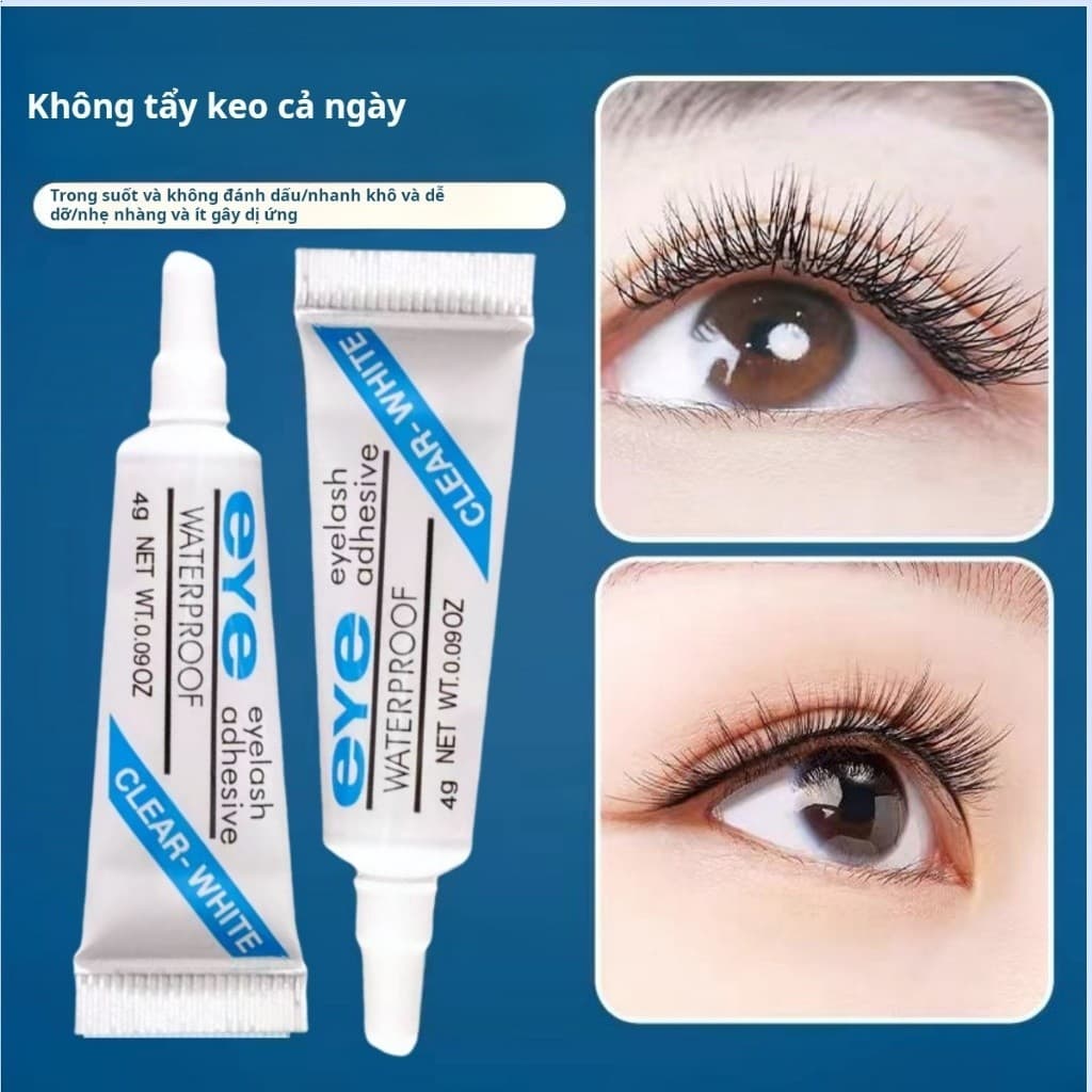 🌟พร้อมส่ง🌟EYE กาวติดขนตาปลอม แห้งเร็ว แข็งแรง โปร่งใส ไร้รอยต่อ ติดขนตาง่าย ติดทน โต้ลมได้