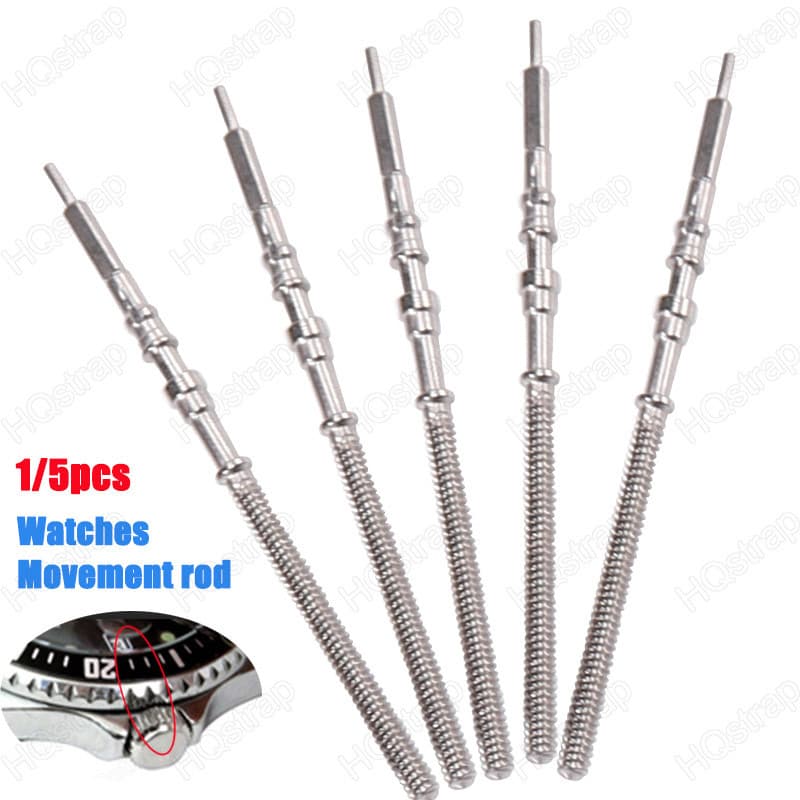 1/5pcs นาฬิกาการเคลื่อนไหว Stem สําหรับ NH35 NH36 NH38 NH39 นาฬิกาซ่อมเครื่องมือการเคลื่อนไหว Rod นาฬิกา Stem…