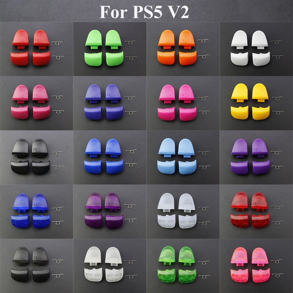 1 ชุดคุณภาพสูงเปลี่ยนสําหรับ PS5 V2.0 BDM-020 Controller L1 R1 L2 R2 Trigger ปุ่มไหล่และสปริงชุดอุปกรณ์เสริม