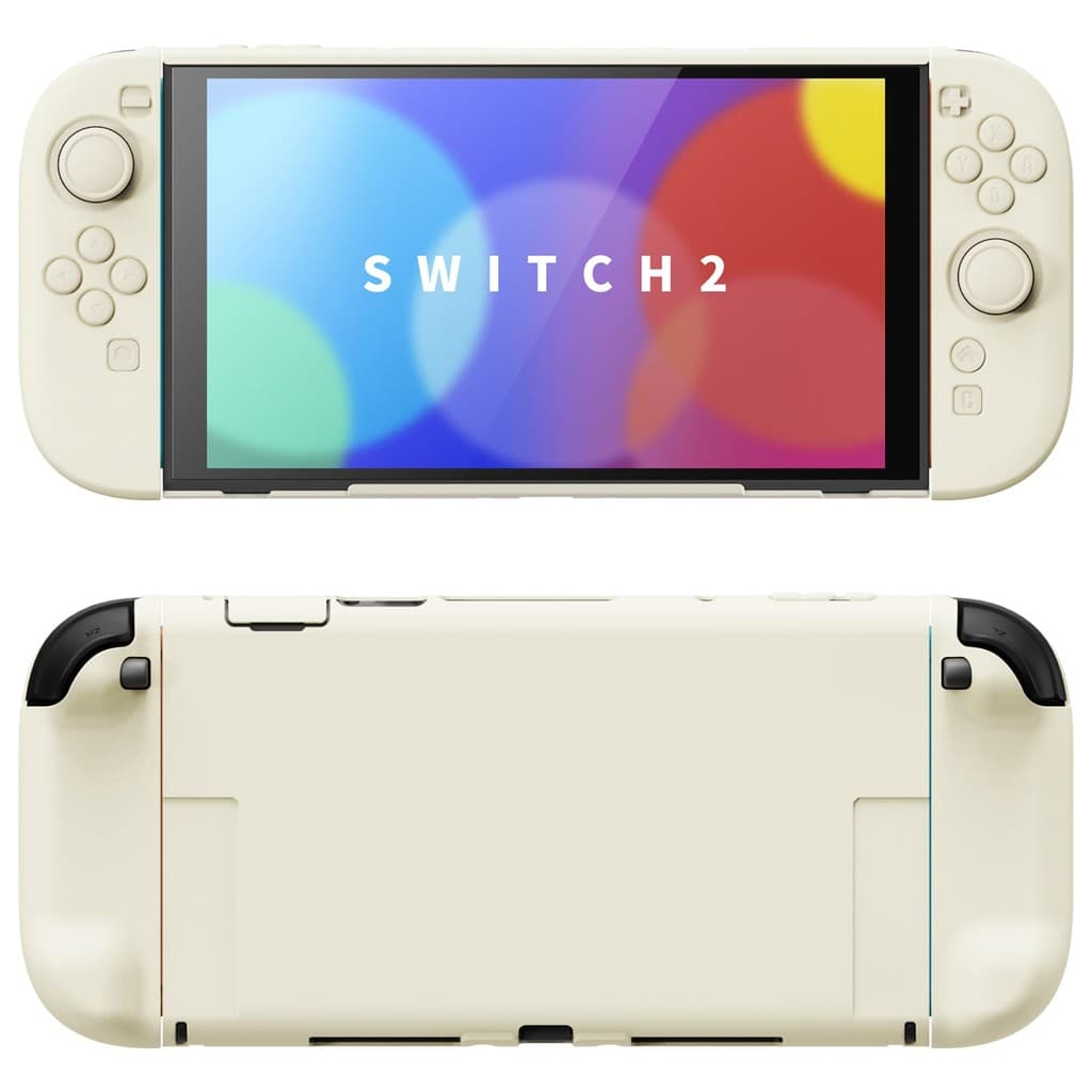 เคสแข็งสําหรับ Nintendo Switch 2 พร้อมขาตั้งพิเศษ & Thumb Grip Caps | การออกแบบแยก,…