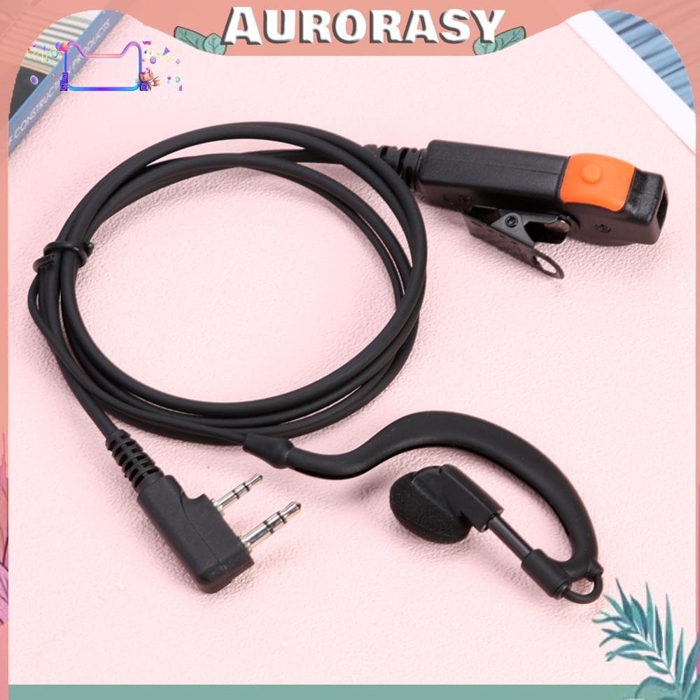 Dual PTT K Walkie Talkie วิทยุหูฟังไมโครโฟนสําหรับ Kenwood 888S TYT