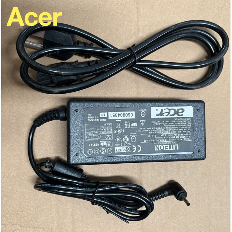 NEW ALITECH Acer 19V3.42A (65W) หัว3.0x1.1mm. (พร้อมสายไฟac) Swift 3 อะแดปเตอร์โน๊ตบุ๊คเอเซอร์ Notebook…