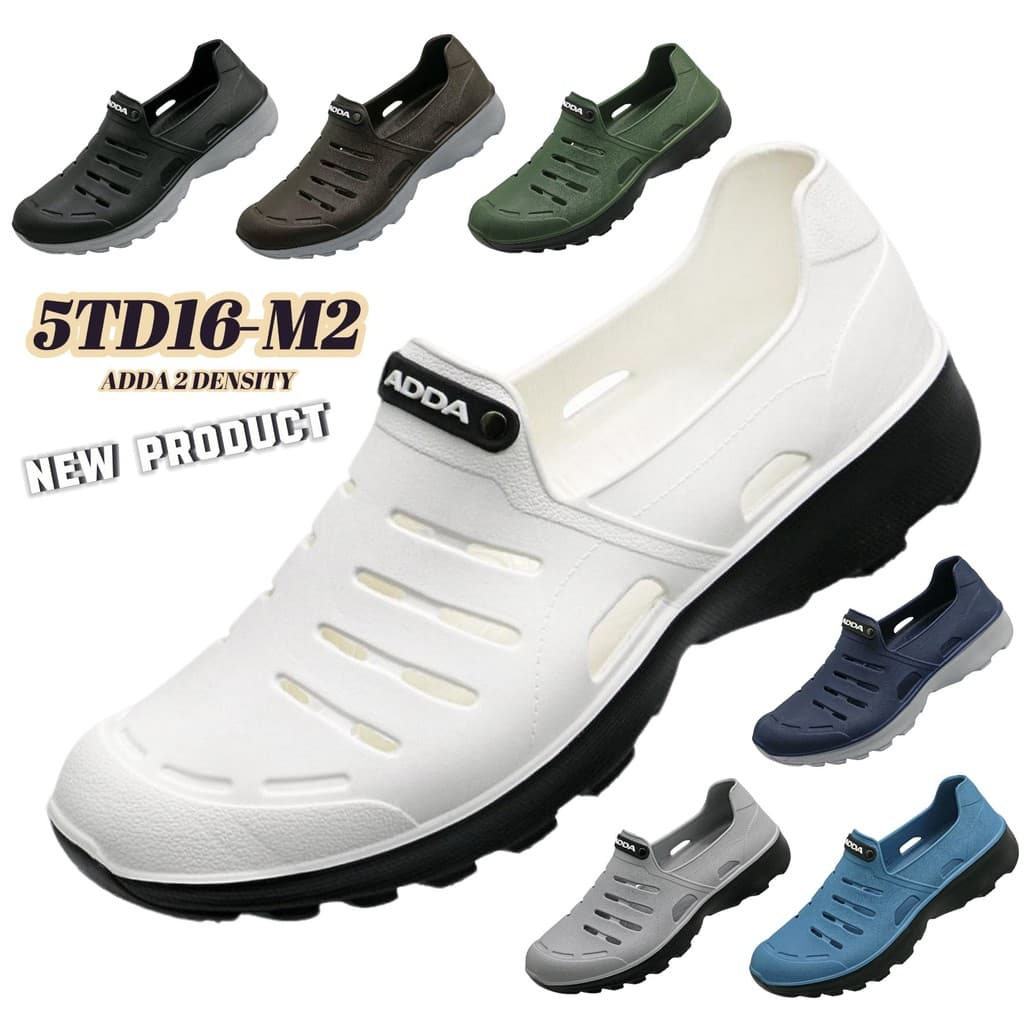 ADDA รุ่น 5TD16-M2 SIZE (7-10) 2DENSITY นุ่มสวมใส่สบายมีหุ้มส้นด้านหลังมาให้เพิ่มความกระชับ