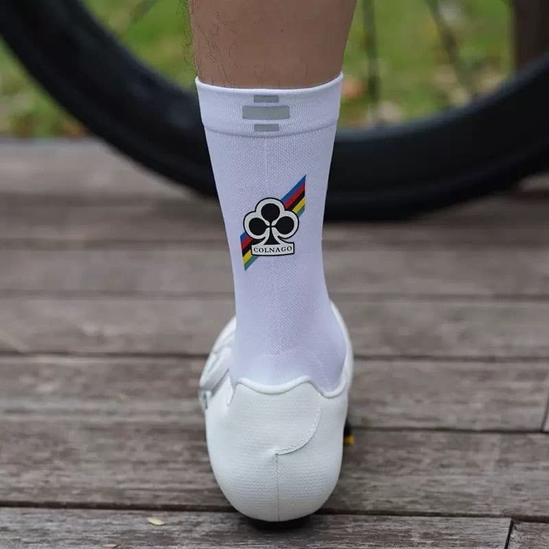 UAE/UCI Tour de France ถุงเท้าปั่นจักรยานมืออาชีพแบบเดียวกัน, ถุงเท้าปั่นจักรยานถนนสะท้อนแสงกลางคืน,…