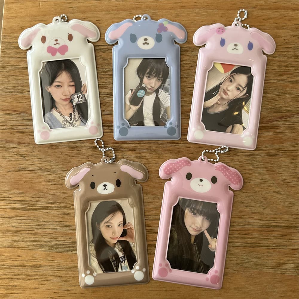 อิน น่ารักคนต่างด้าวขนมกระต่าย 10 ซม. หนาผู้ถือบัตร ความช่วยเหลือ การ์ดขนาดเล็กโพลารอยด์บัตรวิทยาเขตการจัดเก็บ…
