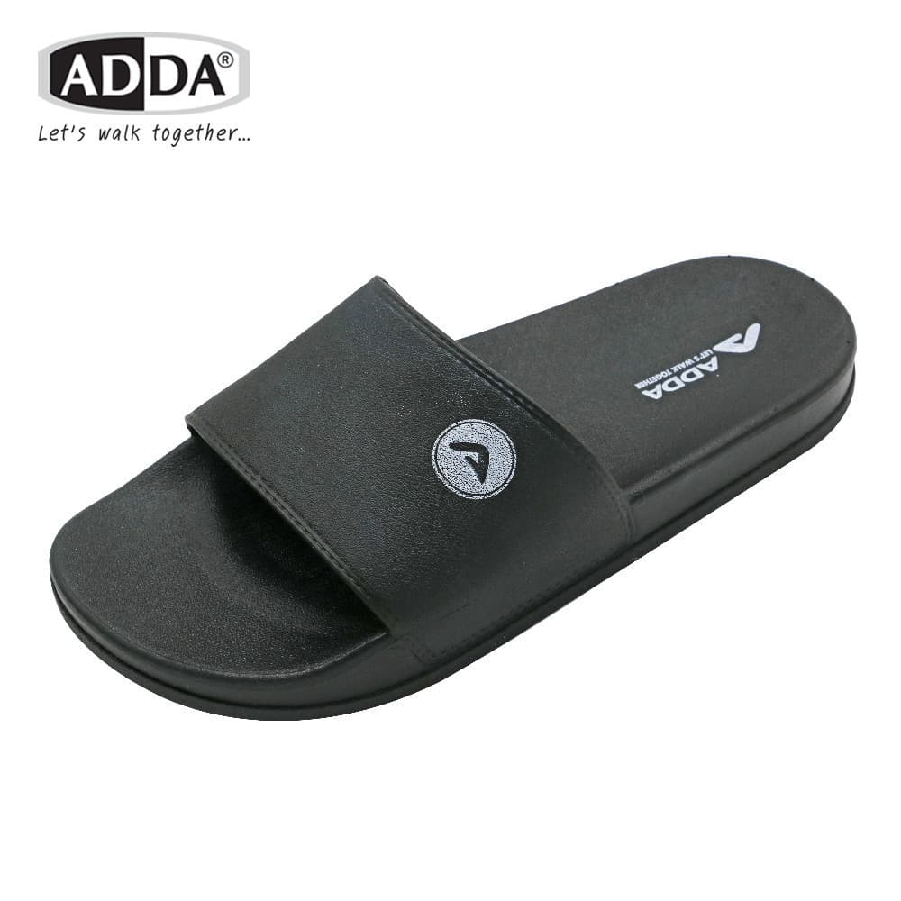 รองเท้าแตะ ADDA รุ่น 14301 ดีไซน์เรียบง่ายพื้นยางกันลื่นทนน้ําใส่สบายเหมาะกับการใช้งานในชีวิตประจําวัน