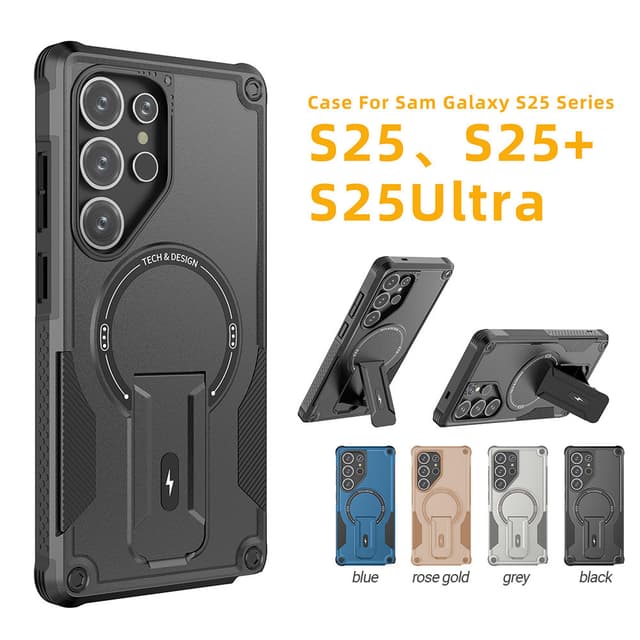 พร้อมที่วางโทรศัพท์มือถือการชาร์จแบบไร้สายแบบแม่เหล็ก เคส for Samsung A57 A37 A56 A36 A26 S26 Ultra A55 A17…