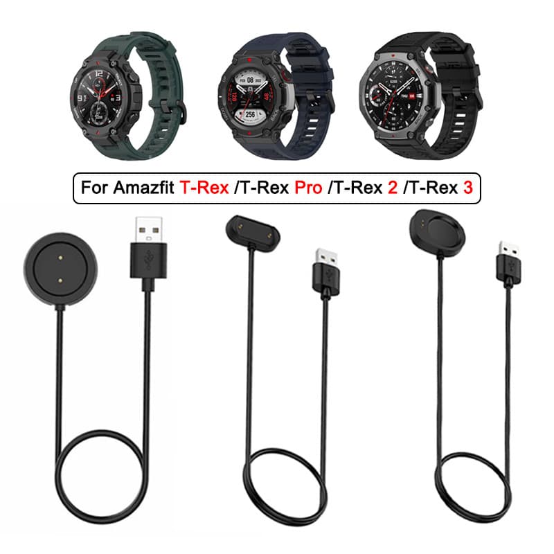 สายชาร์จ USB สําหรับ Huami Amazfit T-Rex T-Rex Pro T-Rex2 T-Rex3