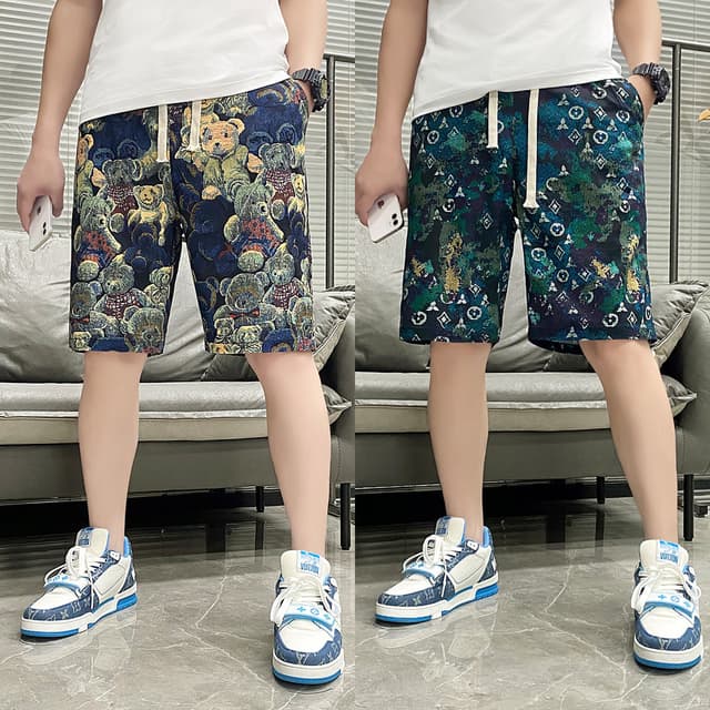DK_HOME1 กางเกงขาสั้นแฟชั่น กางเกงลําลองสามารถสวมใส่ได้ทั้งชายหญิง ใส่สบายแห้งเร็วไม่อับชึ้น…