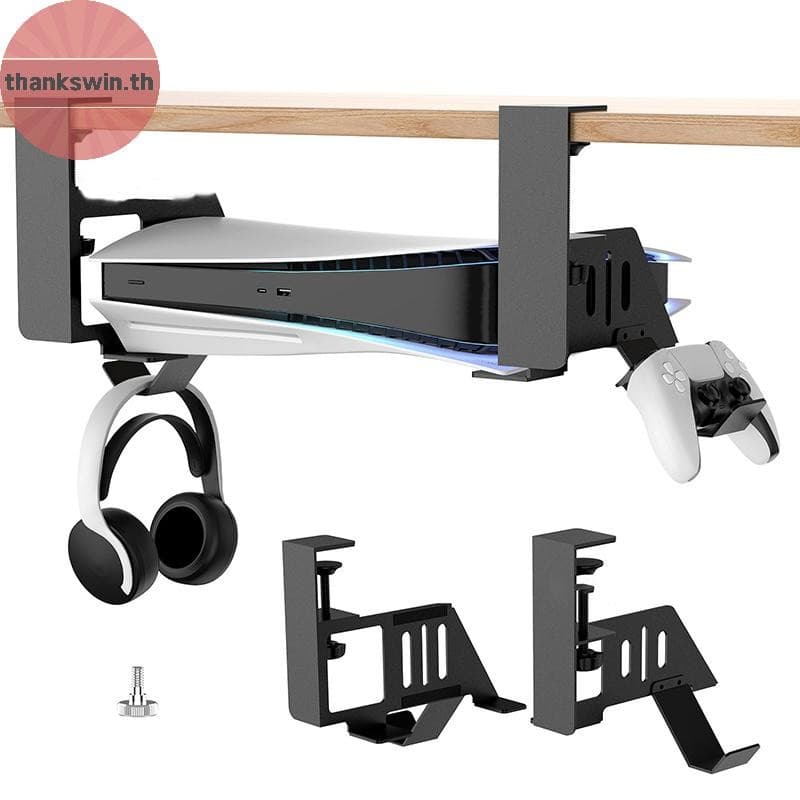 Thankswin ภายใต้ตารางสําหรับ & Slim เกมคอนโซล Stander หูฟัง Gamepad เดสก์ท็อปเกม Controller Organizer th