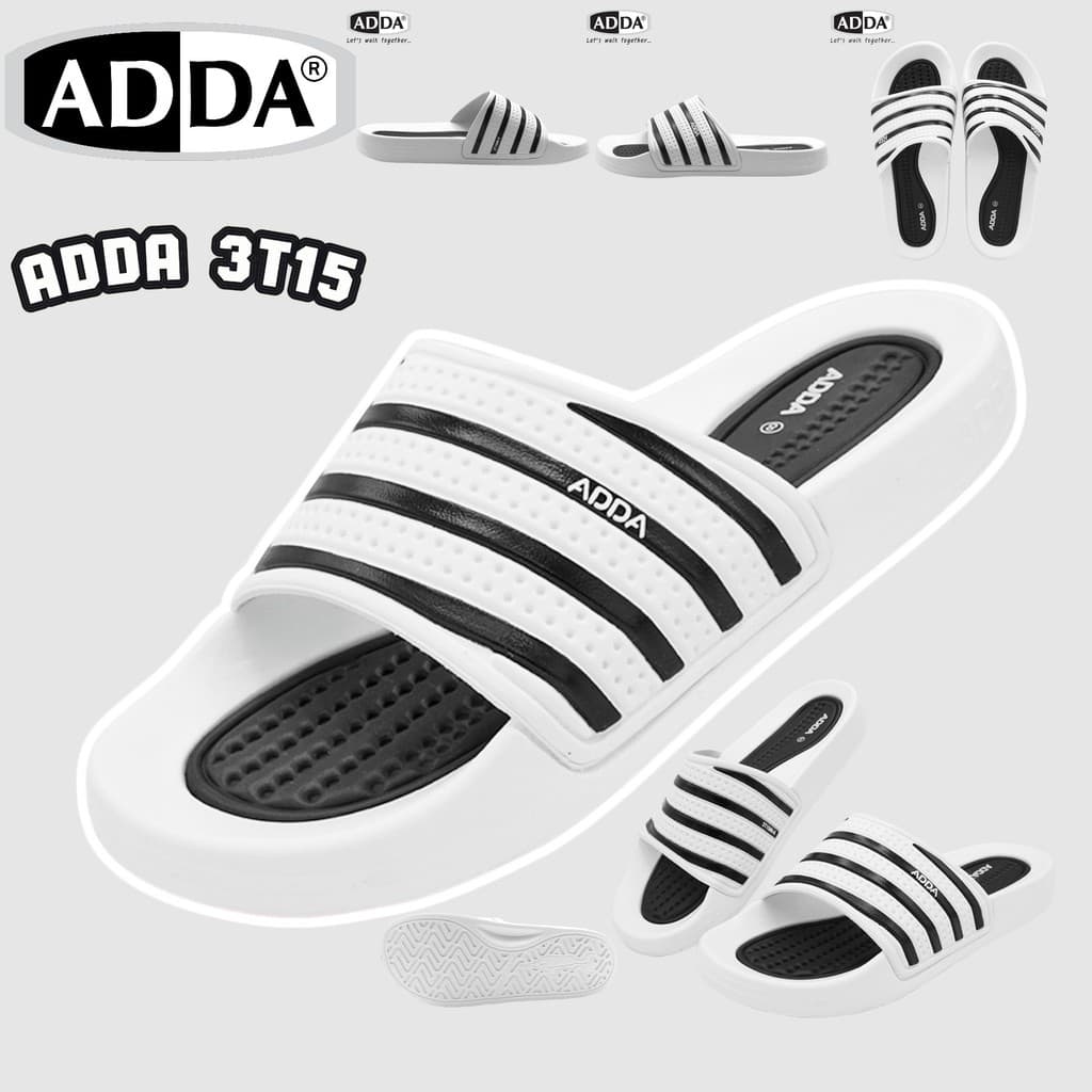 ADDA 3T15 รองเท้าแตะนุ่ม เบา กันน้ํา รองเท้าแตะลําลอง ใส่ได้ทั้งครอบครัว พ่อแม่ลูก(ของเเท้)