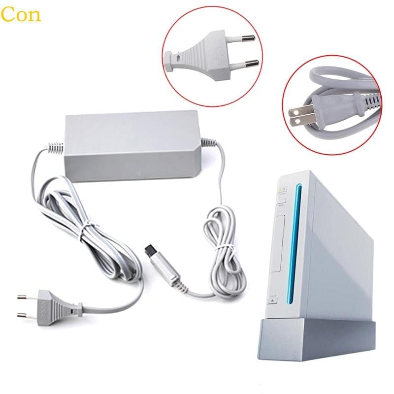 Con AC 100-240V Home Wall Power Supply อะแดปเตอร์ชาร์จสําหรับ N สําหรับ Wii Gamepad Controller จอยสติ๊ก US EU…