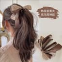 Bow banana clip กิ๊บกล้วย ผ้าทวิส ผ้าริ้บบิ้น ขนาด 11.5cm.การันตรีวัสดุดีมาก งานสวย เก็บผมหนาได้…