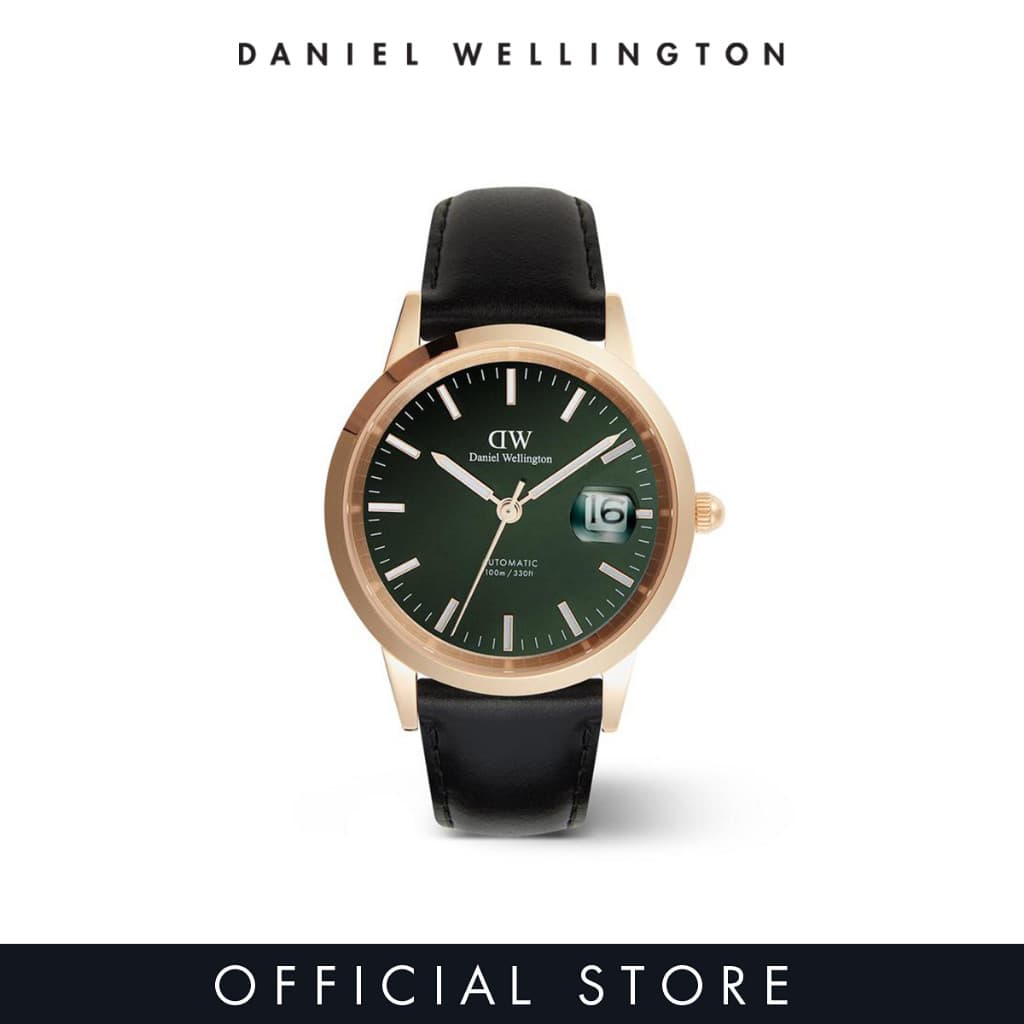 (พรีออเดอร์) Daniel Wellington นาฬิกาข้อมือ Iconic Automatic 40mm Sheffield Rose Gold Emerald