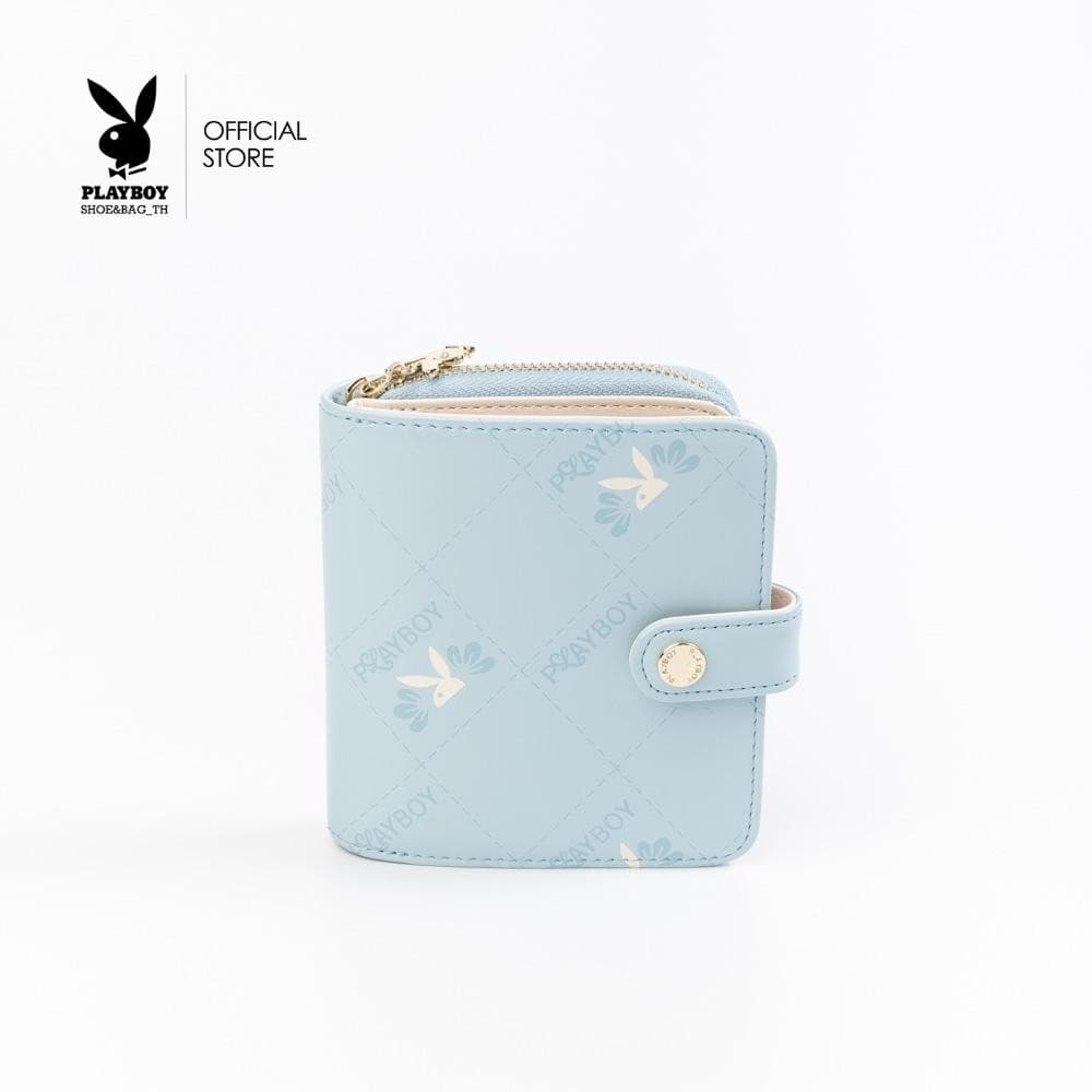 PLAYBOY รุ่น Macaron Women's Wallet Bag กระเป๋าสตางค์ใบสั้น รหัส ST-WAS261PB013R มี2สี