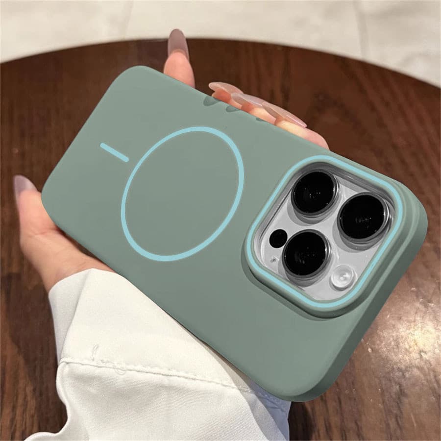 เคลือบด้าน การชาร์จแบบไร้สาย ทรศัพท์เคลือบแม่เหล็ก สําหรับ OPPO Reno 15 15 Pro 5G 14 Pro 14F 13 Pro 5G Reno…