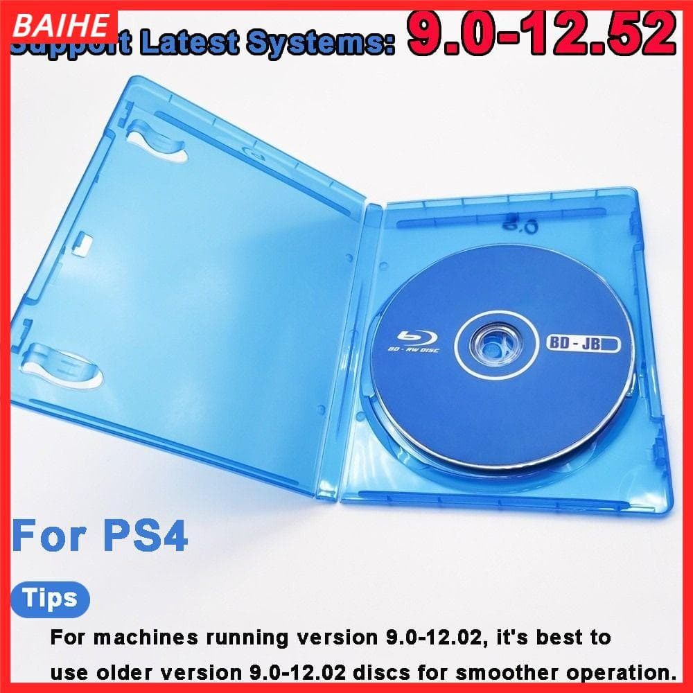 BAIHE BD-JB Disc Jailbreak PS4 แผ่นดิสก์เครื่องมือ 9.0-12.52 1 คลิกบูต ไม่ต้องใช้พีซี เล่นเกมสํารอง Homebrew…