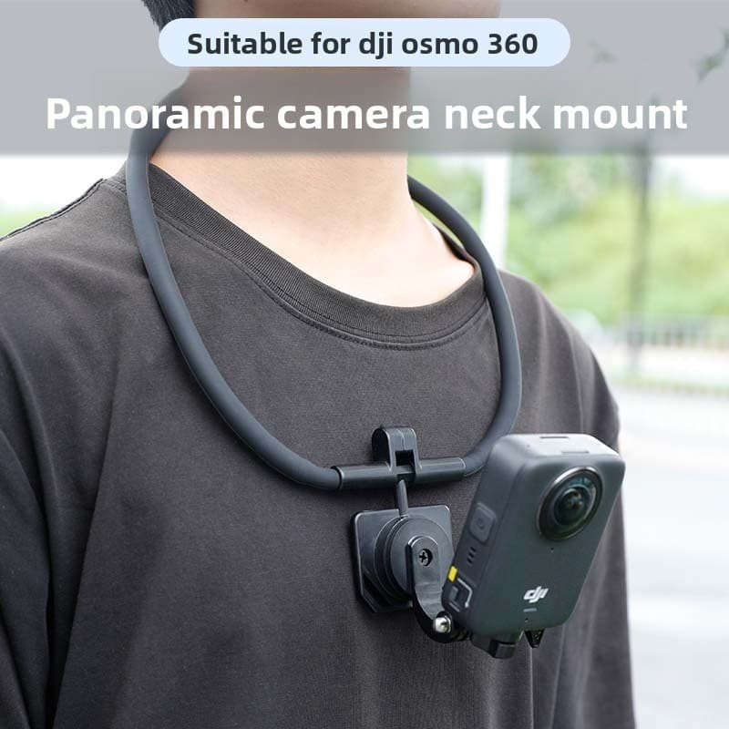 เหมาะสําหรับ Dji OSMO 360 กล้องพาโนรามา Halter Bracket กล้องกีฬา Magnetic Quick Release มุมมองครั้งแรก An