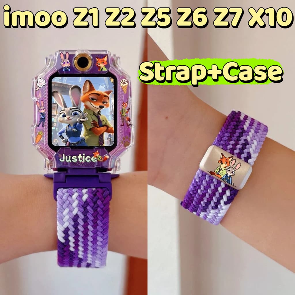 Crazy Zoo สายรัดแม่เหล็ก + เคสป้องกัน Imoo Z1 Z2 Z6 Z7 Z3 Z5 imoo x10 สายรัดแม่เหล็ก Z1 สายรัด Z6 สายรัด Z7…